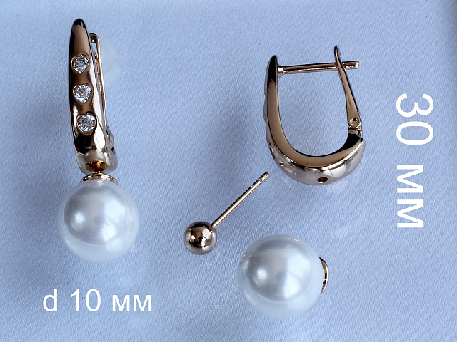 фото Серьги трансформер - (артикул - 18e040h0-ZZ3340)