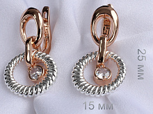 фото Серьги  fallon - (артикул - 18e01700-FF8323)